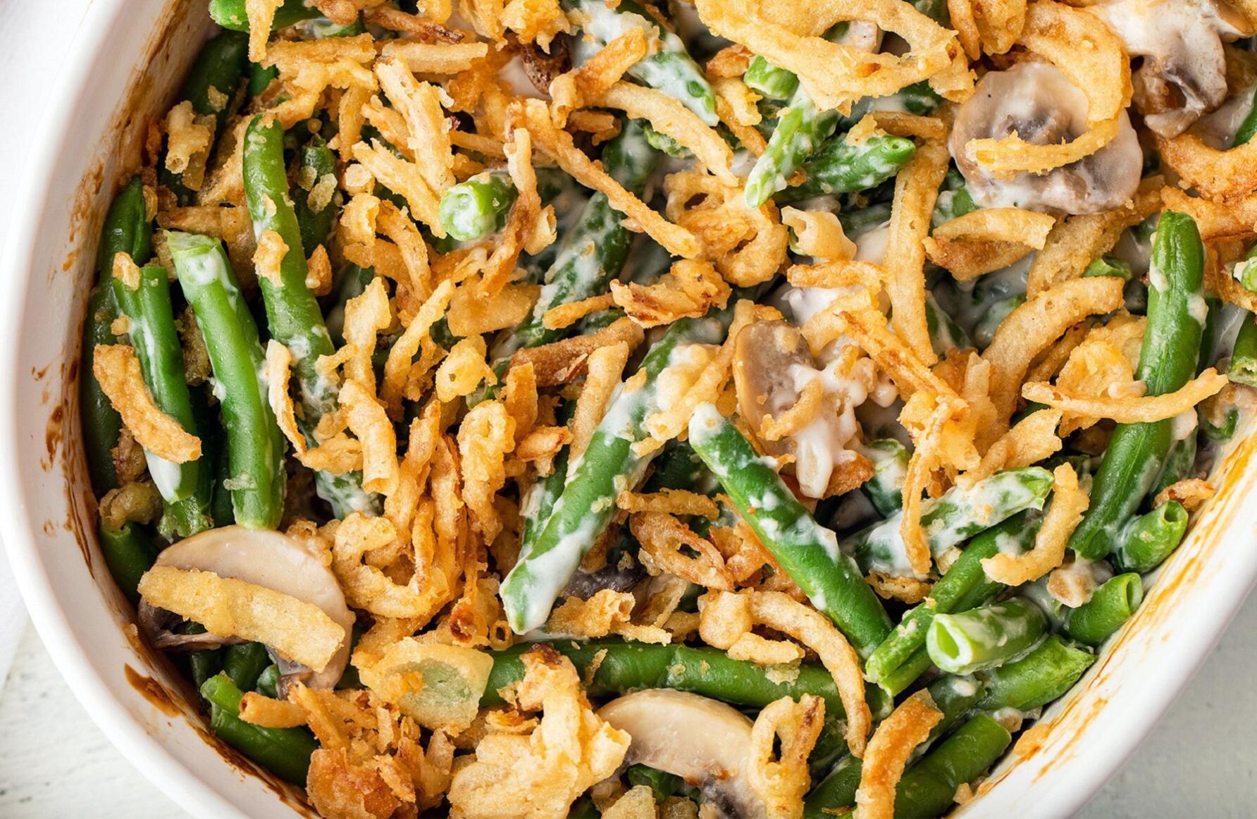 Recipe of the Day: Deluxe Mushroom Green Bean Casserole